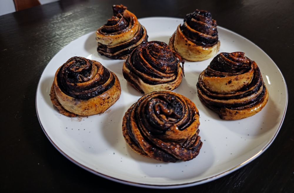 Kakaós rugelach