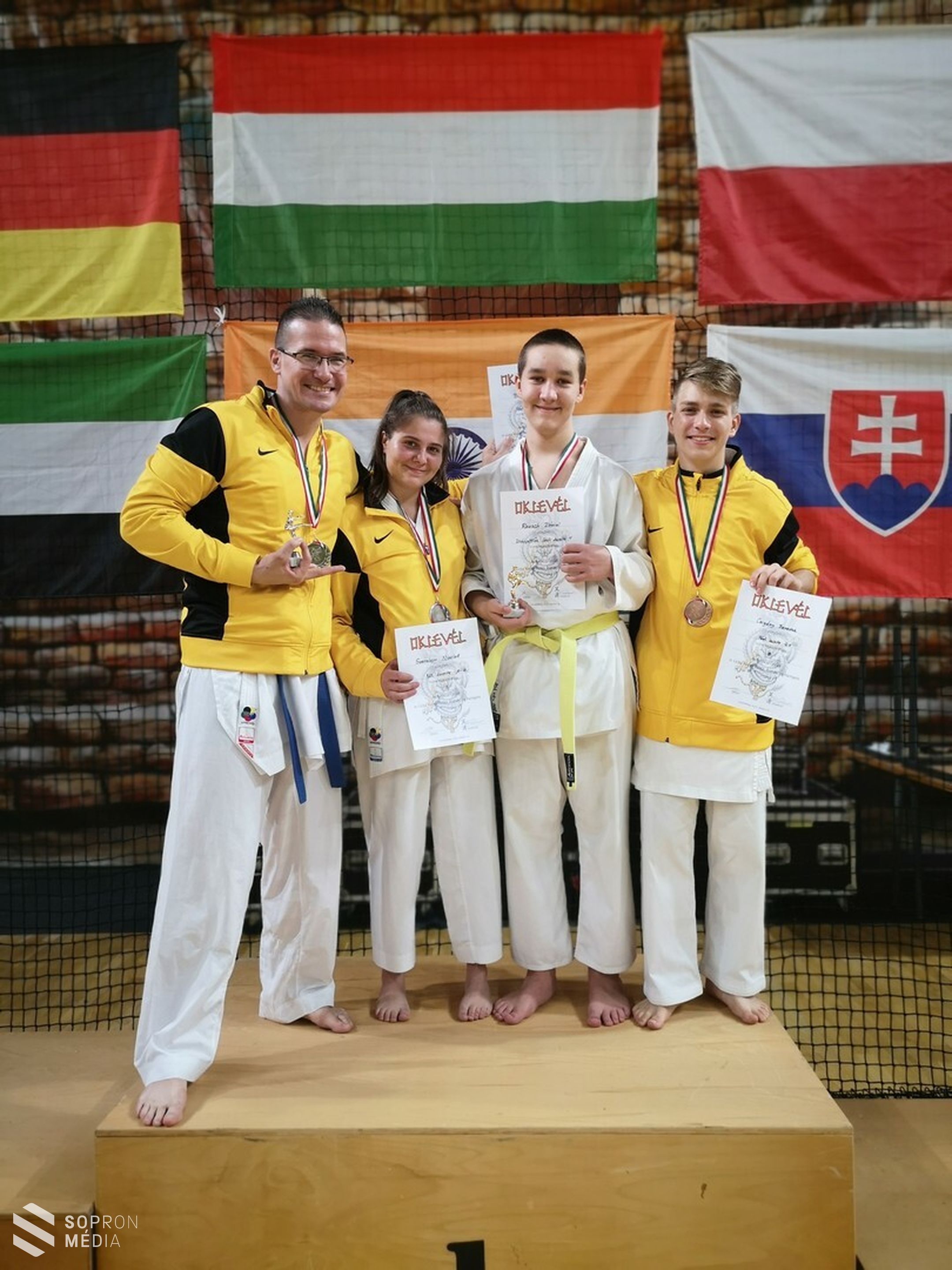 Soproni sikerek a nemzetközi Goju Kupán