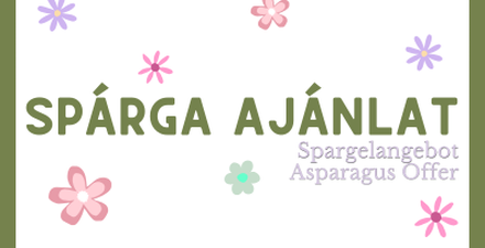 Spárga ajánlat