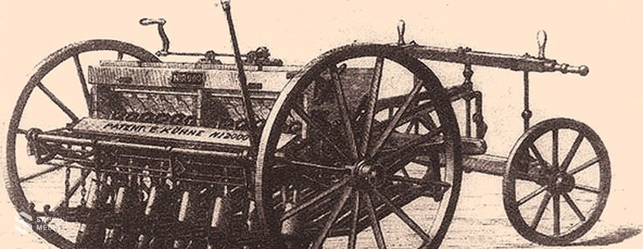 Nagycenki kovács szerkesztette meg az első precíziós vetőgépet