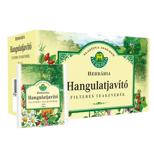 Herbária Hangulatjavító tea filteres (20x1,5g)