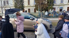 Vidám télbúcsúztatás Bánfalván