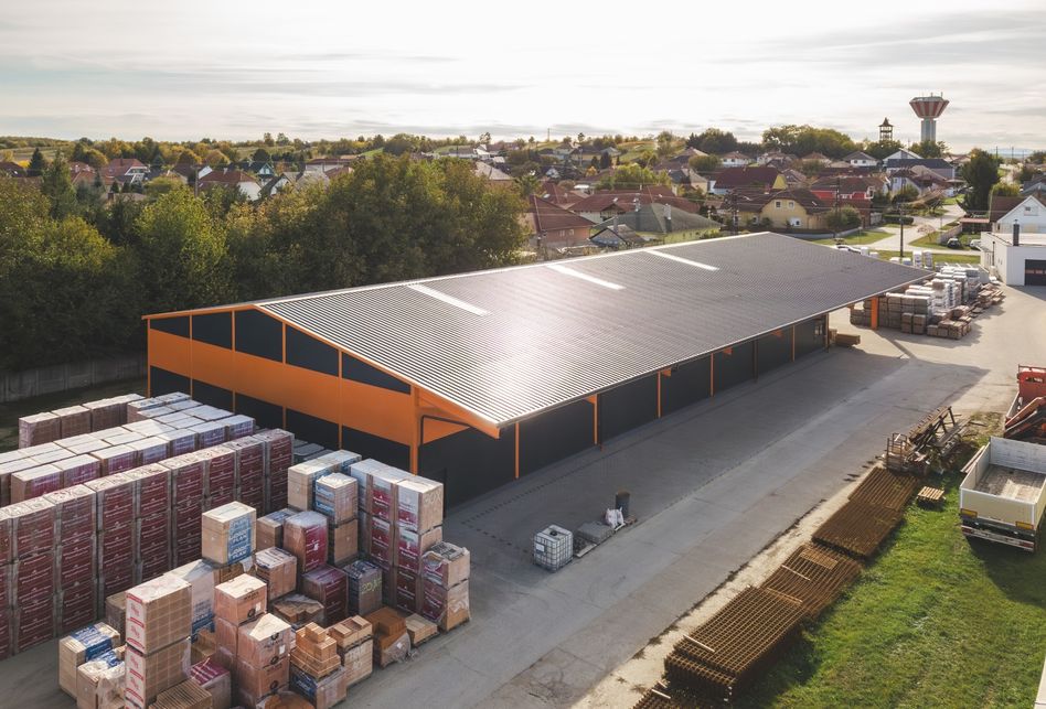 Új raktárcsarnok építése a Feki Kft. részére Fertőszentmiklóson – a Lajta-Szig  kivitelezésében