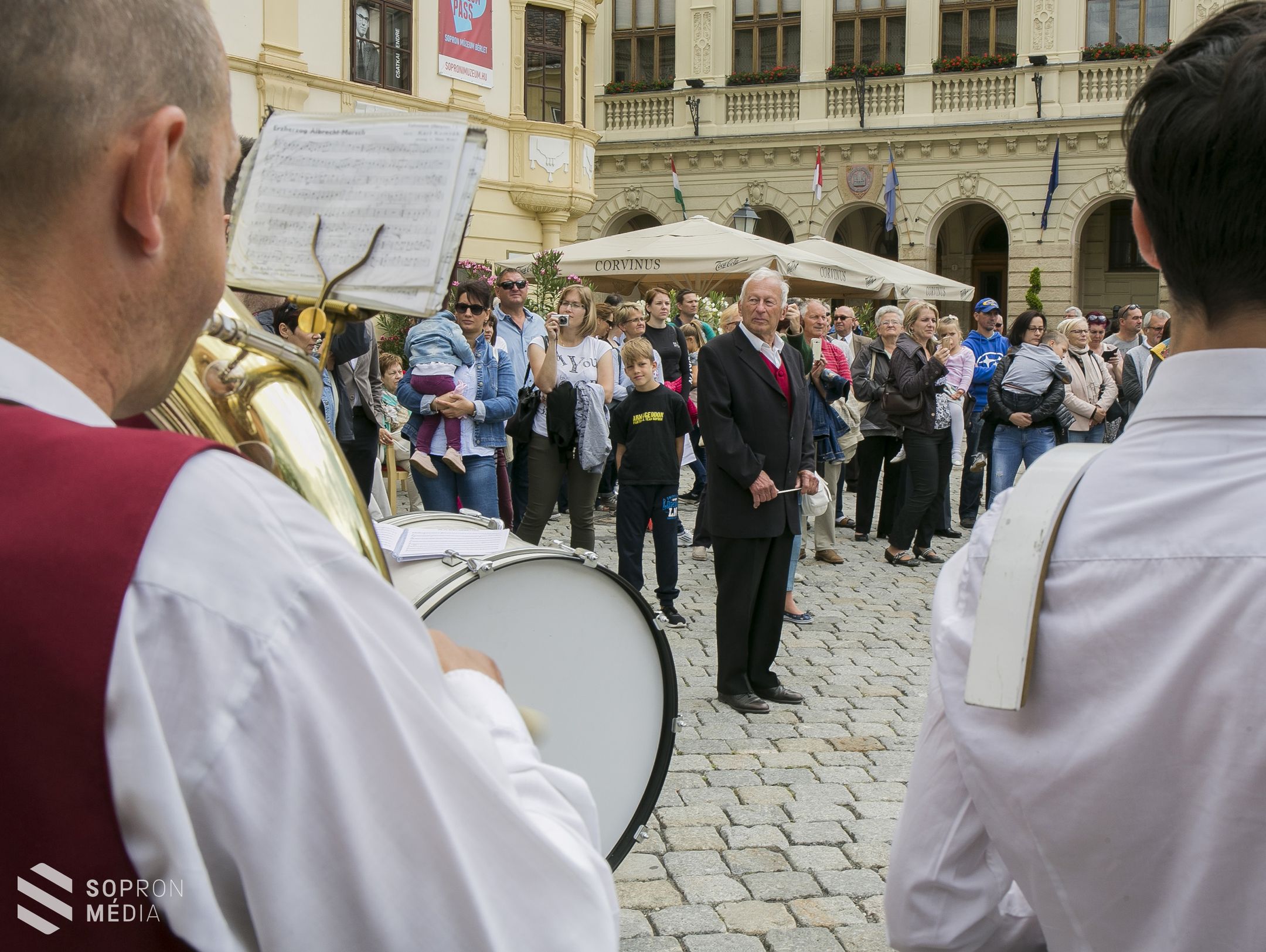 Fúvósok zenéje zengte be Sopront!