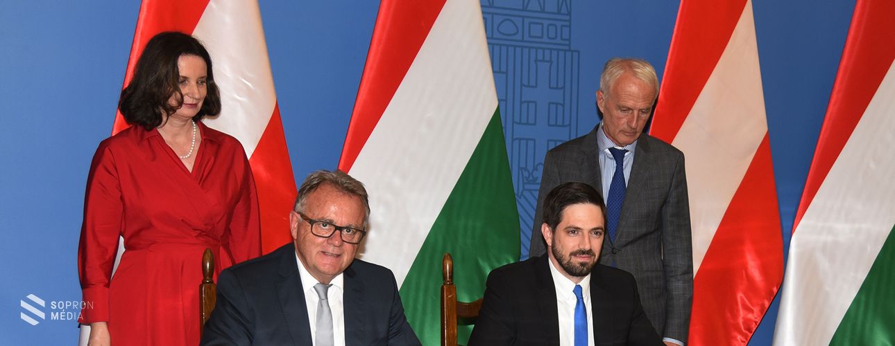 Közös nyilatkozatot írt alá Magyarország és Burgenland