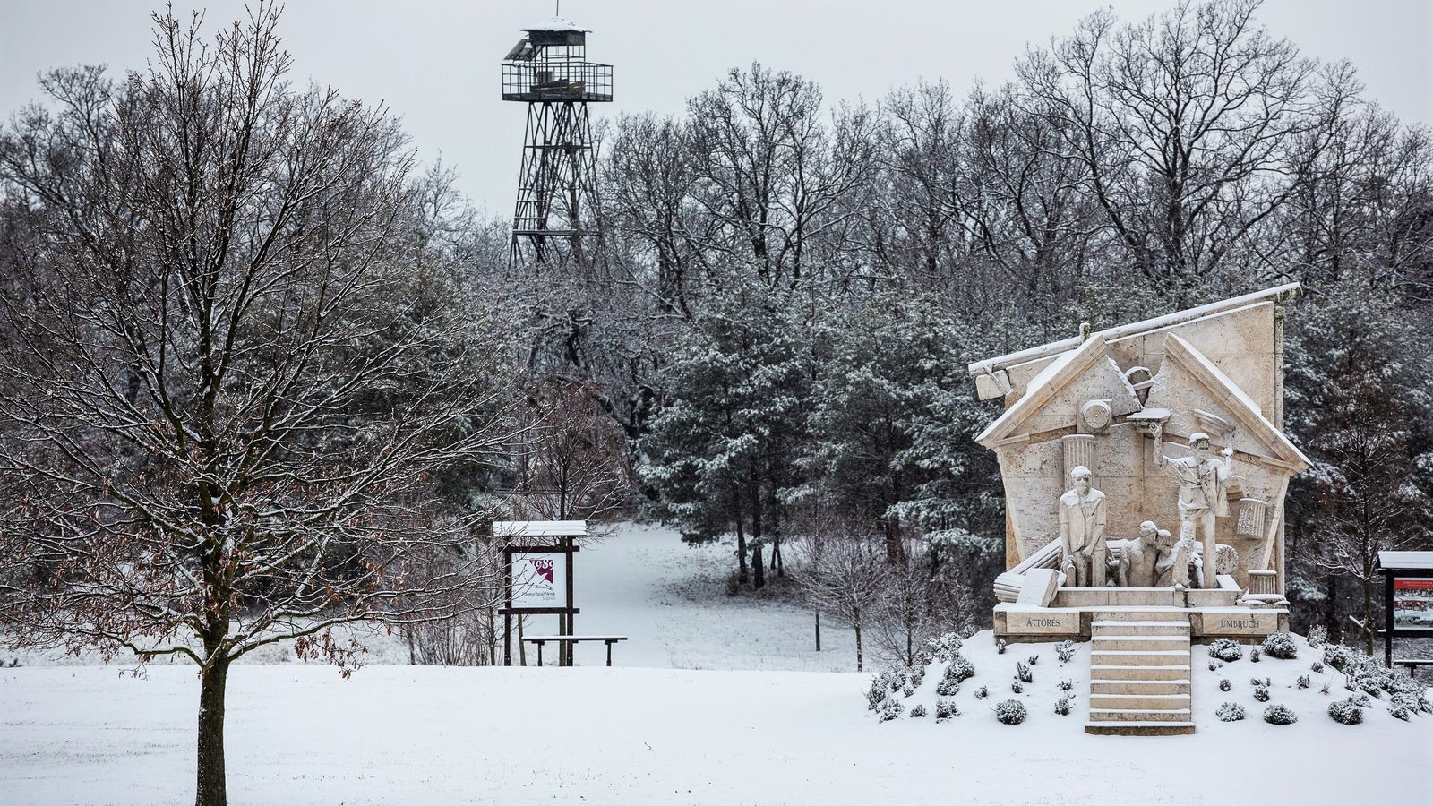 History covered by snow