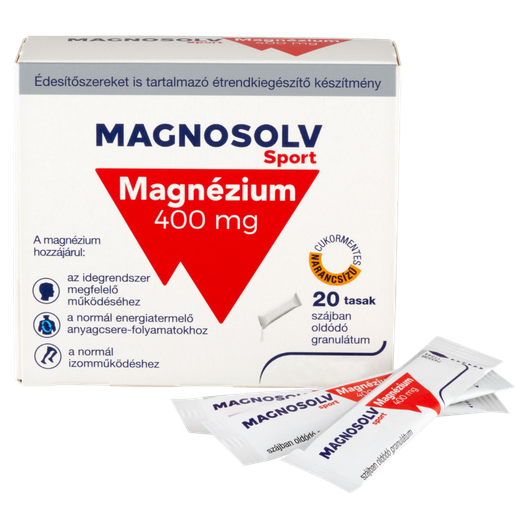 Magnosolv Sport 400 mg granulátum (20x)
