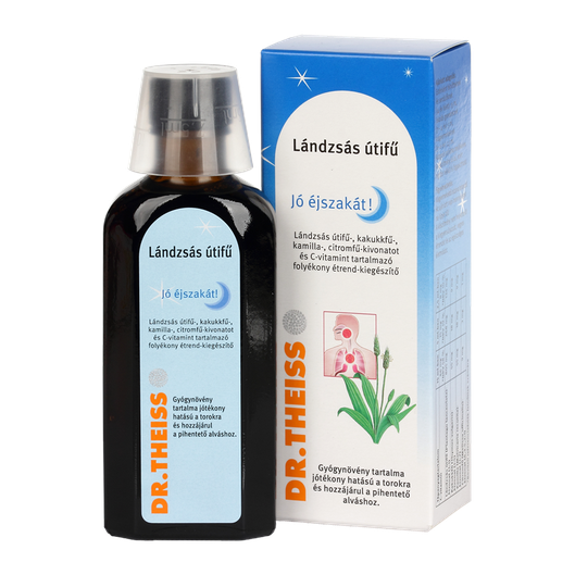 Dr.Theiss Jó éjszakát lándzsás utifű szirup (100ml)