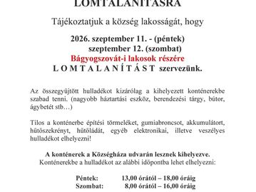 Lomtalanítás