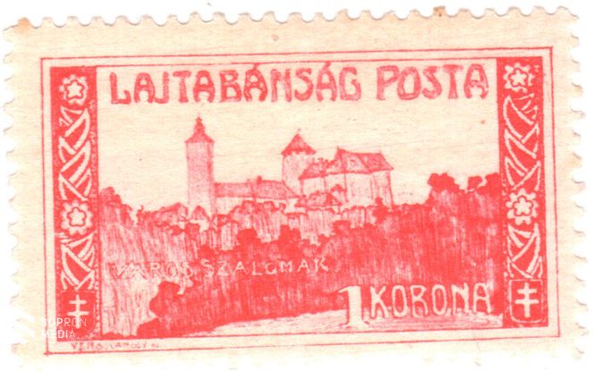 Lajtabánság postabélyeg