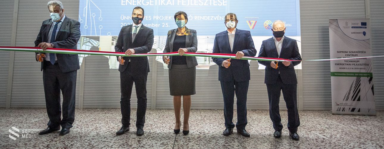 300 millió forintból újult meg a Vas- és Villamosipari Szakképző Iskola