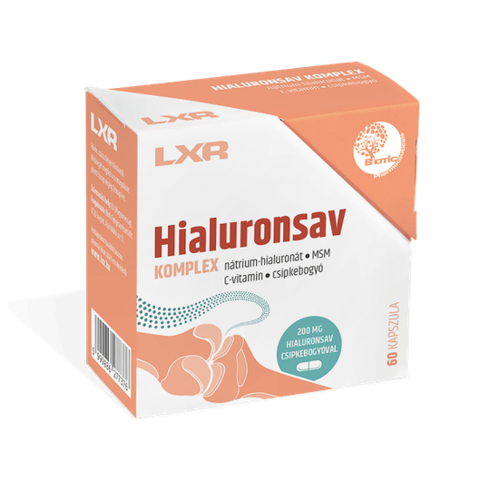 LXR Hialuronsav+MSM+C vitamin komplex kapszula (60x)