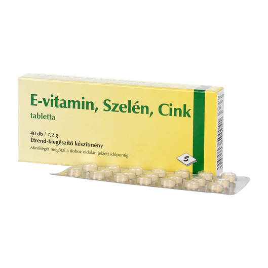 E vitamin Szelén Cink tabletta (40x)