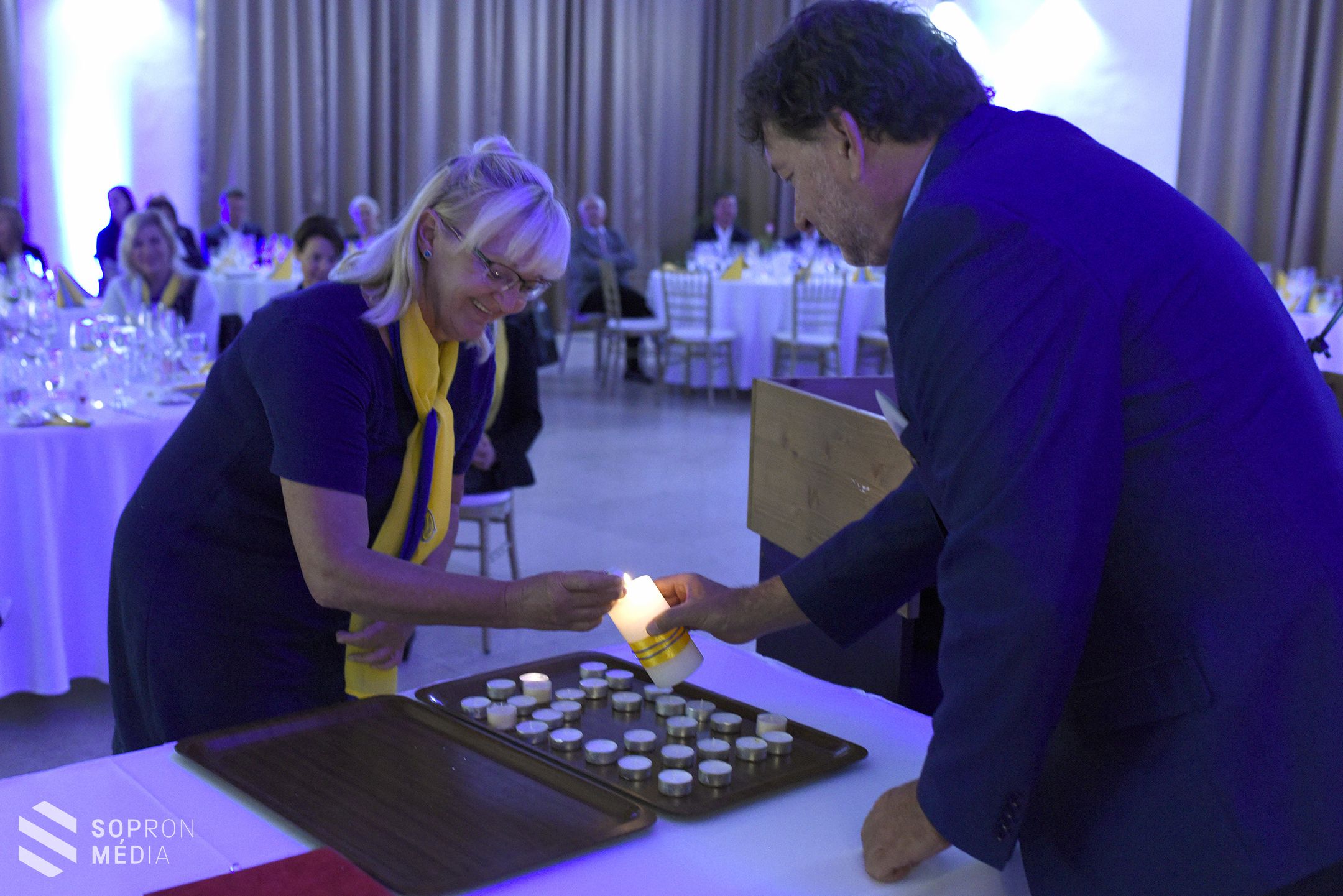 Új elnököt választott és tagokat avatott a Soproni Lady Lions Club