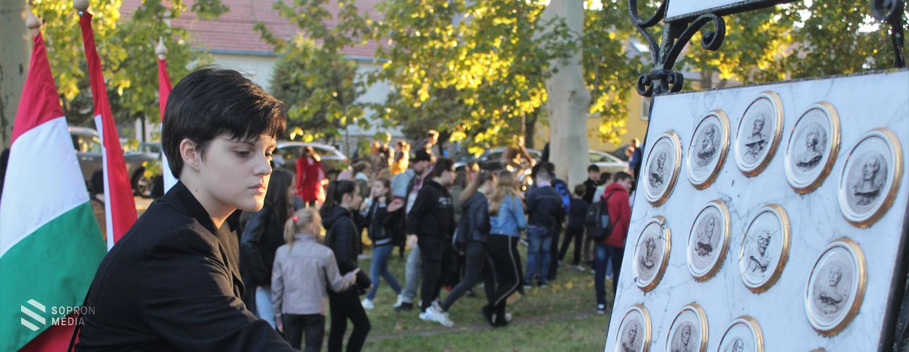 Az aradi vértanúkra emlékezett Sopron