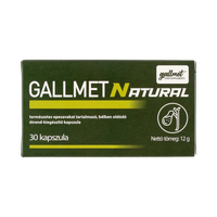 Gallmet Natural bélben oldódó kapszula (30x)