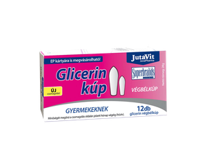 Jutavit Glicerin végbélkúp Gyermek (12x) termék kép