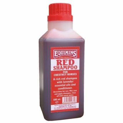 EQUIMINS RED SHAMPOO- Sampon pej és sárga lovaknak 1L
