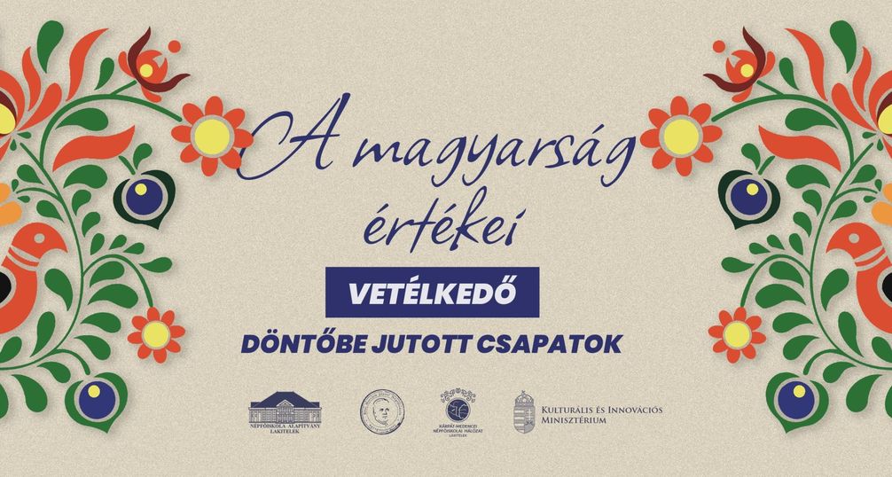 "A magyarság értékei" vetélkedő