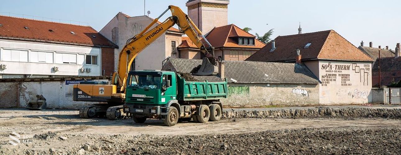Elindult a parkolóház kivitelezése