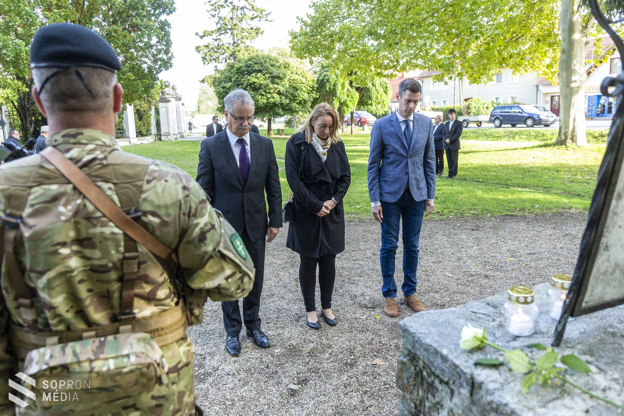 Az aradi vértanúk előtt tisztelegtek Sopronban