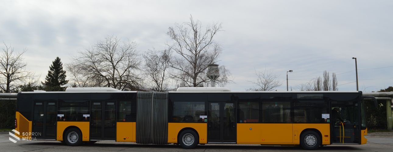 Fiatalodik a városi autóbusz-állomány
