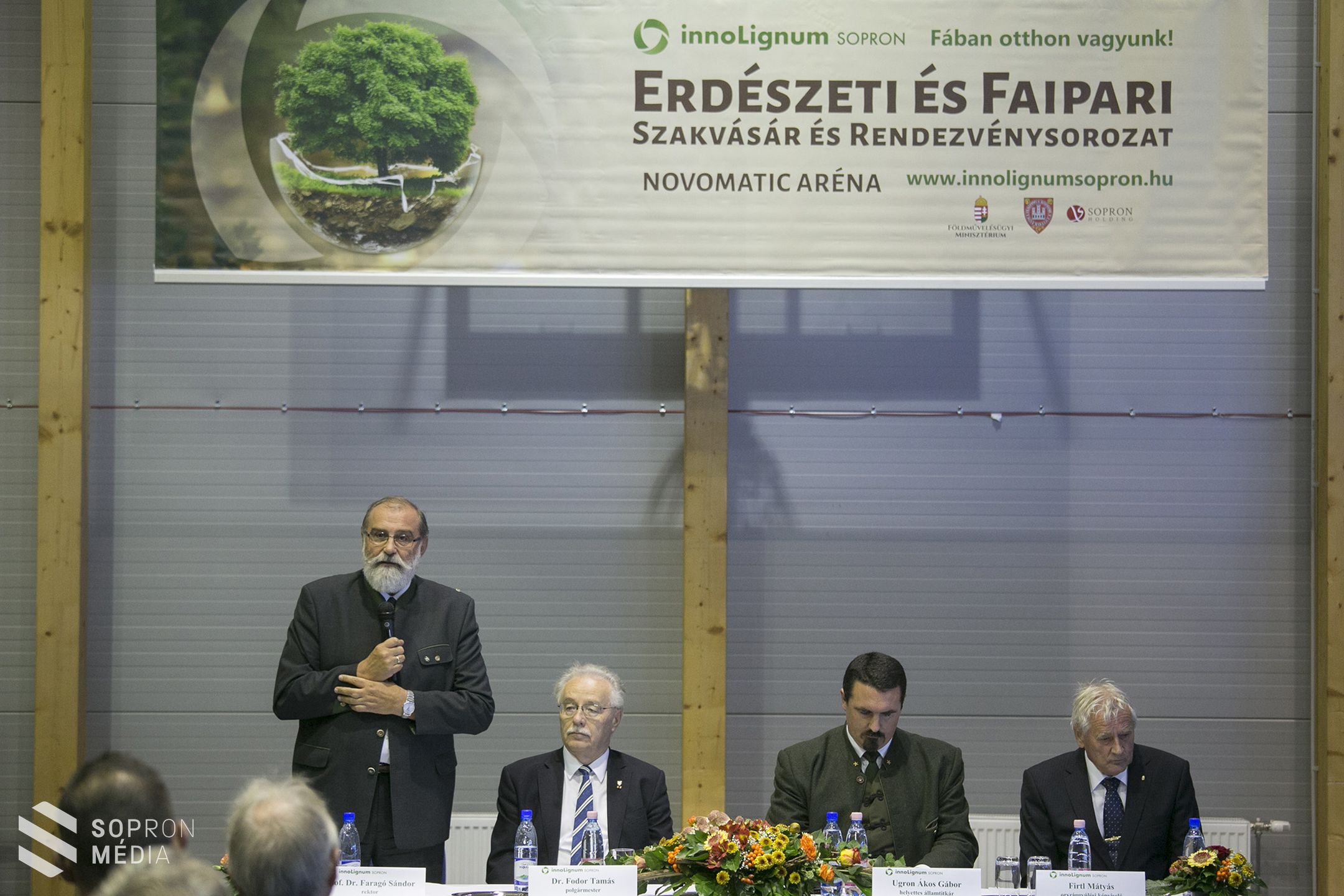 Megnyílt a 9. innoLignum Sopron Erdészeti és Faipari Szakvásár és Rendezvénysorozat!