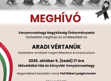 Aradi megemlékezés
