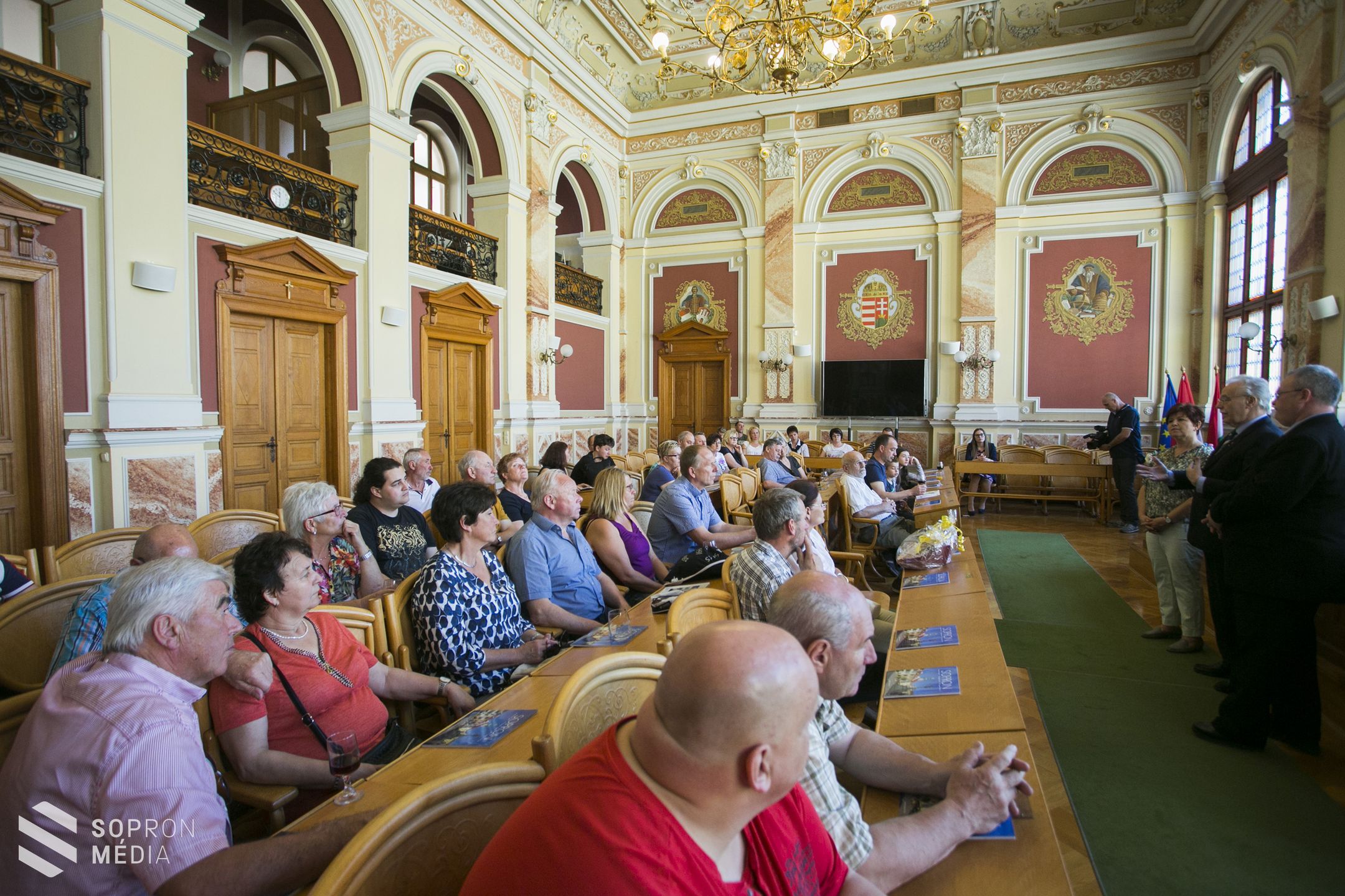 Brennbergi delegáció érkezett Sopronba
