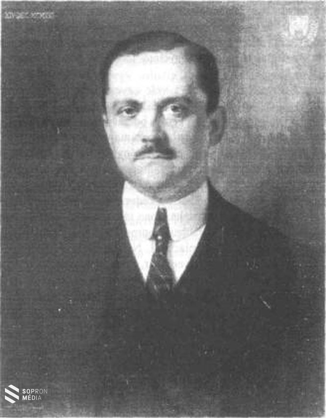 Sopronyi-Thurner Mihály (1878-1952) Olajfestmény 