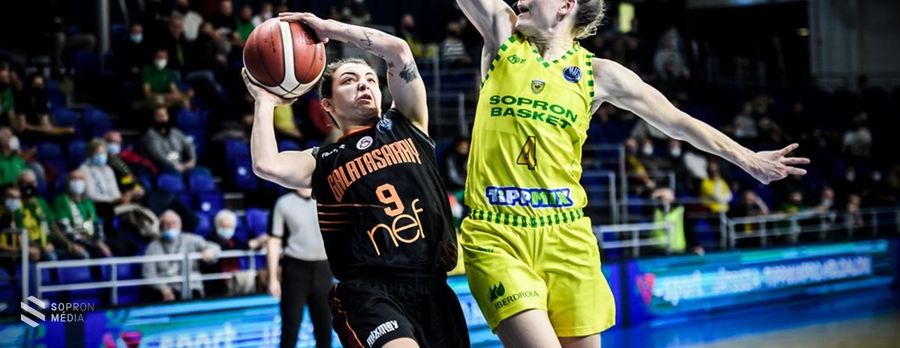 Női kosárlabda Euroliga - Letarolta a Sopron a Galatasaray-t