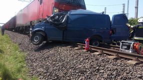 Tehervonattal ütközött össze egy kisteherautó Sopronban 