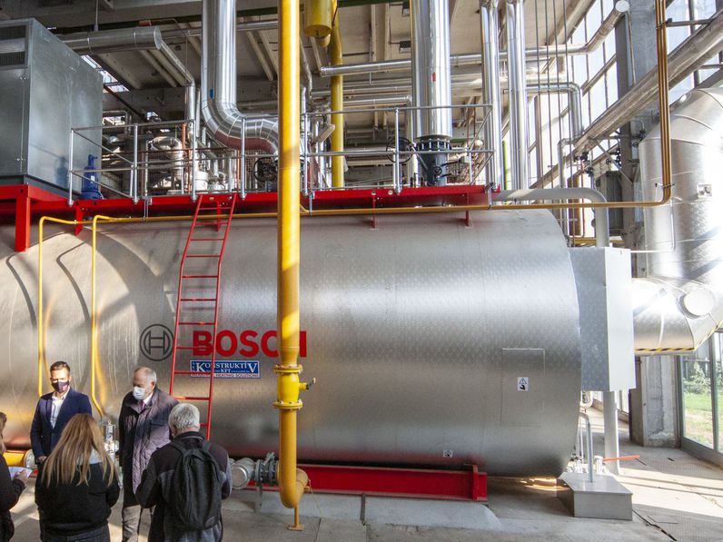 A legkorszerűbb gázkazánnal biztosítják a távhőszolgáltatást Sopronban