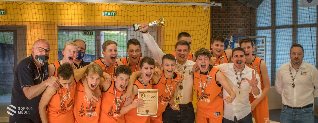 Bronzérmes a Soproni Sportiskola U14-es A csapata