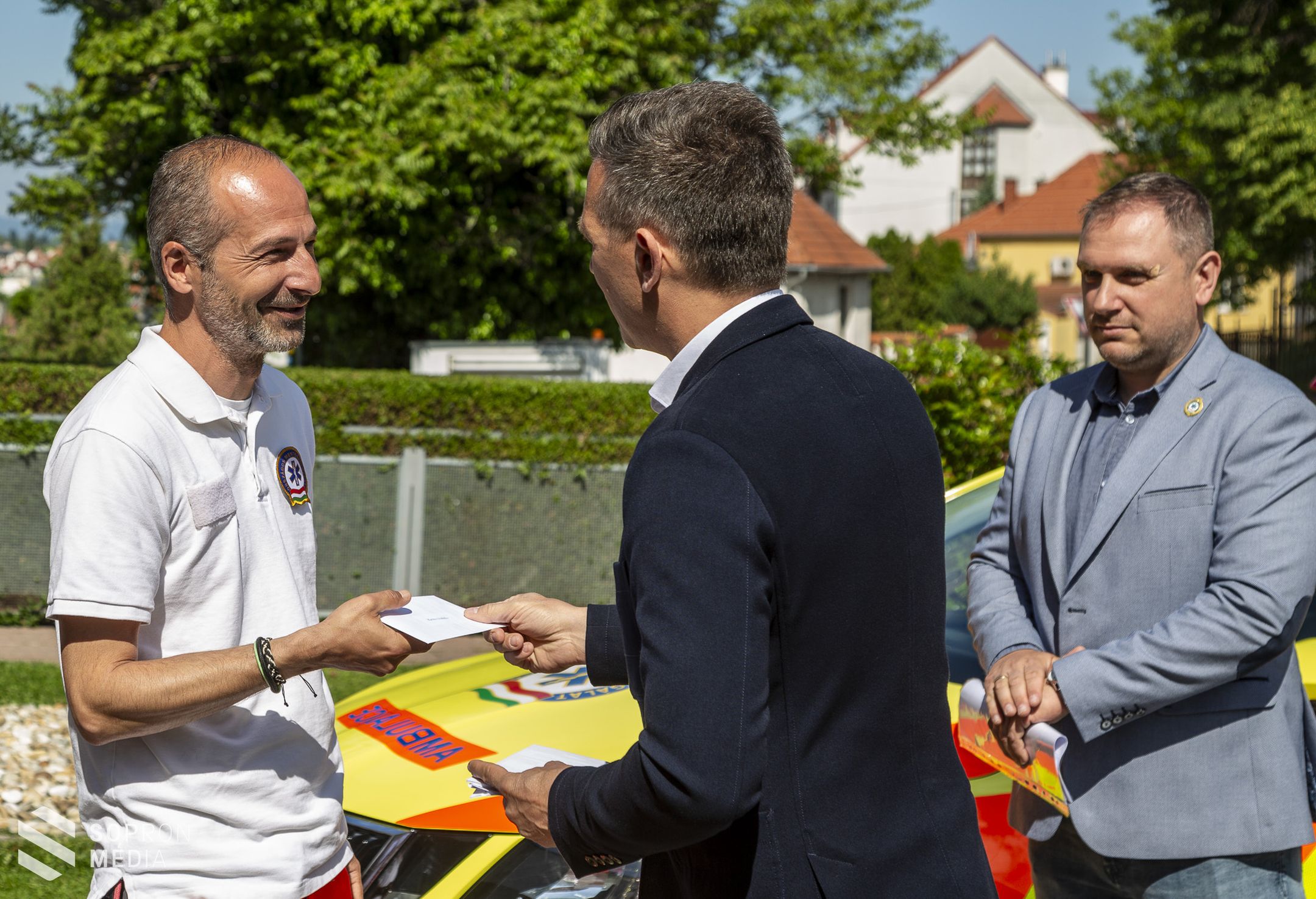 Sopronban is megköszönték a mentők áldozatos munkáját