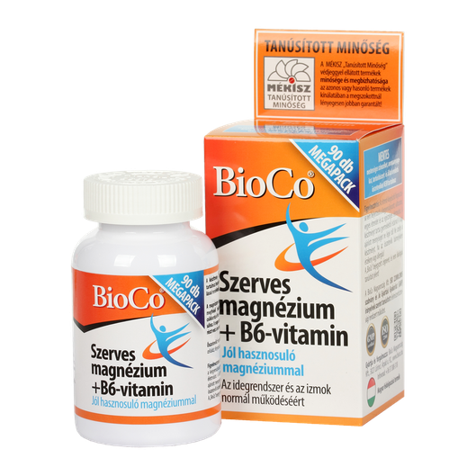 Bioco Szerves Magnézium B6 tabletta (90x)