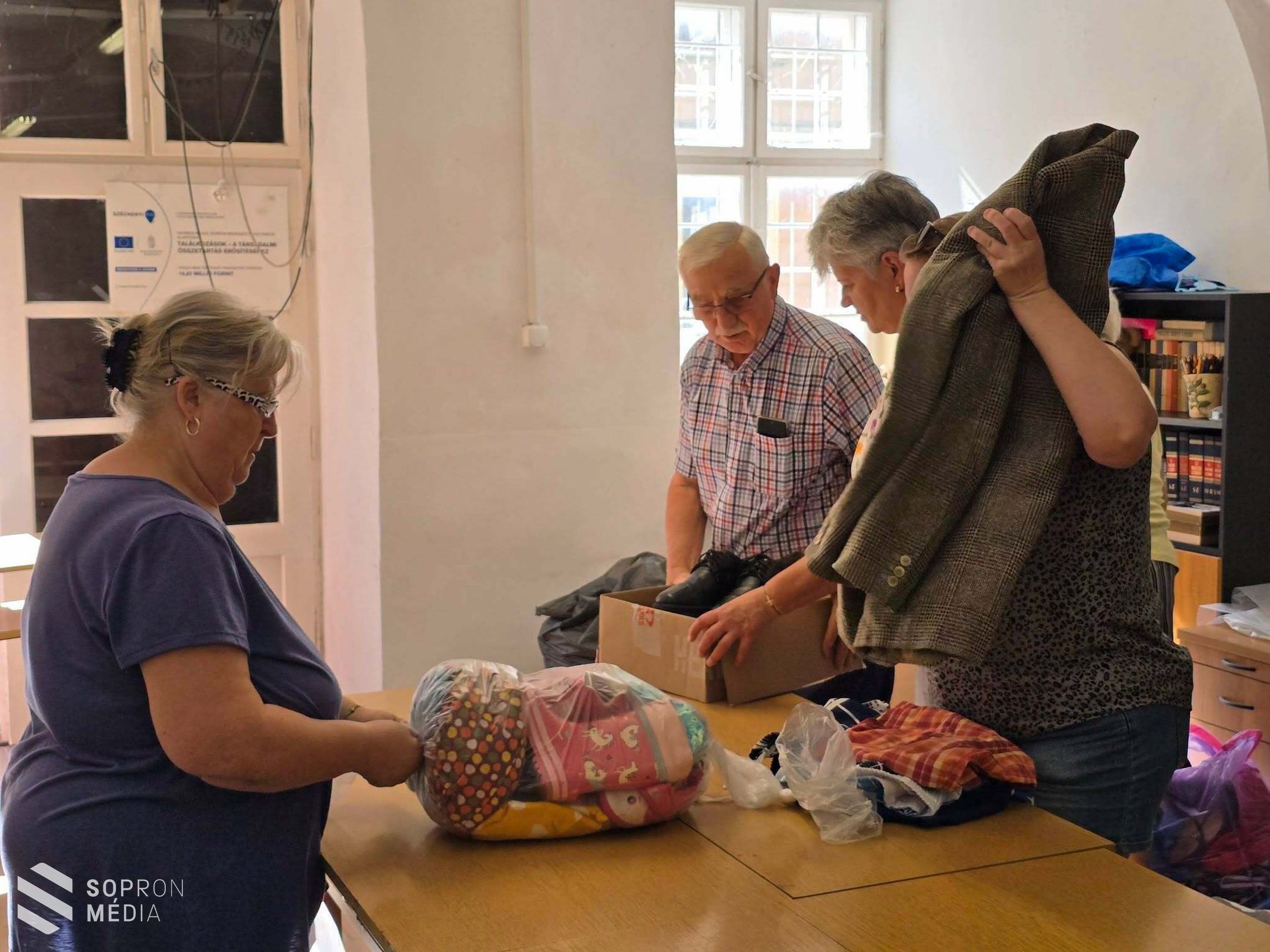 Sok-sok adomány érkezett a Szent Márton Ház gyűjtésére