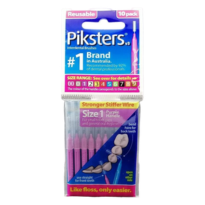 Piksters fogköztisztító kefe lila Nr1 (10x) termék kép