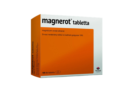 Magnerot tabletta (100x PVC/AL)