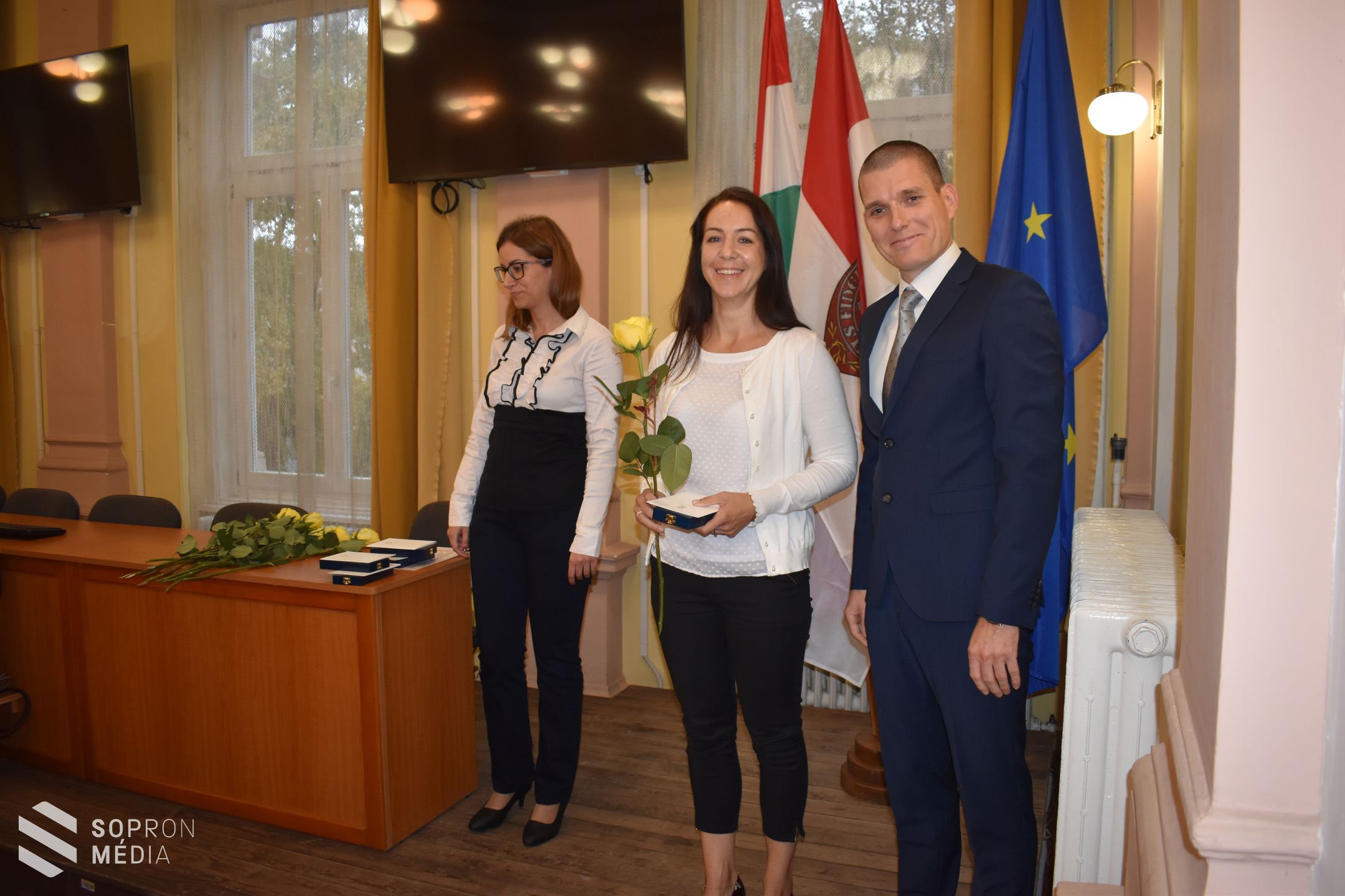 Elismerés a rendőröknek

