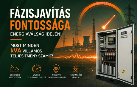 A fázisjavítás fontossága energiaválság idején!