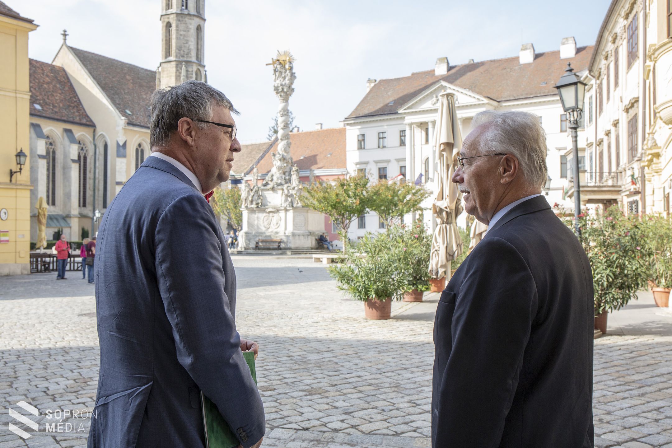 Sopronba látogatott Juraj Chmiel cseh nagykövet
