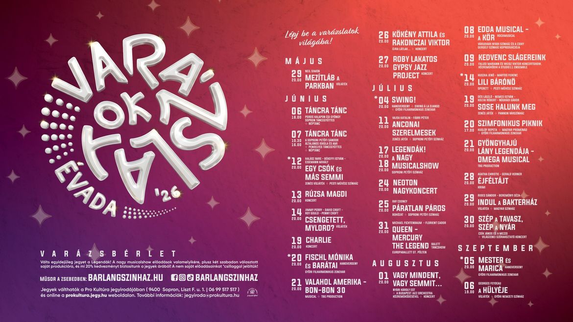 Láttad már az idei műsorunkat?