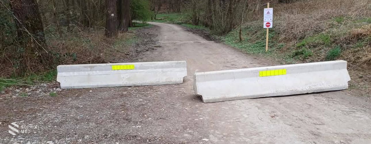 Lezárták a Szalamandra-tóhoz vezető utakat!