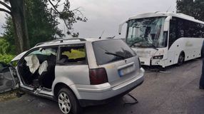 Halálos baleset - autóbusz és gépkocsi ütközött össze Kisfaludnál