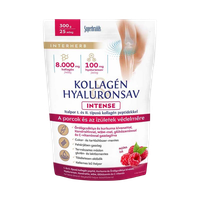 Interherb Intense kollagén hyaluronsav por málna (300g)