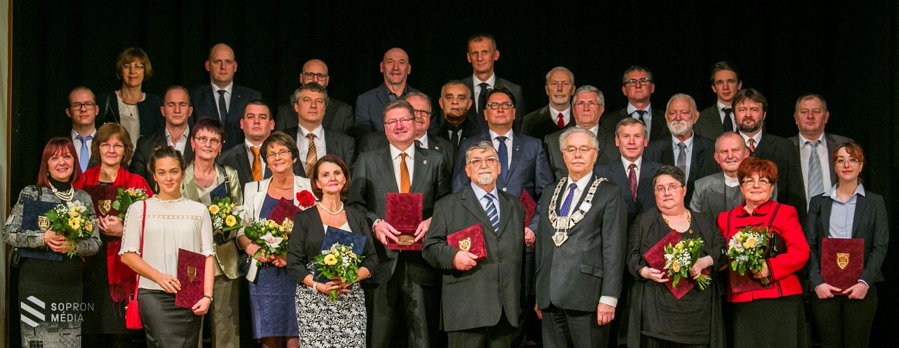 Átadták Sopron legrangosabb díjait és kitüntetéseit