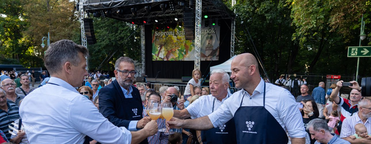 Soproni Szüreti Napok – így indult az ingyenes családi hétvége