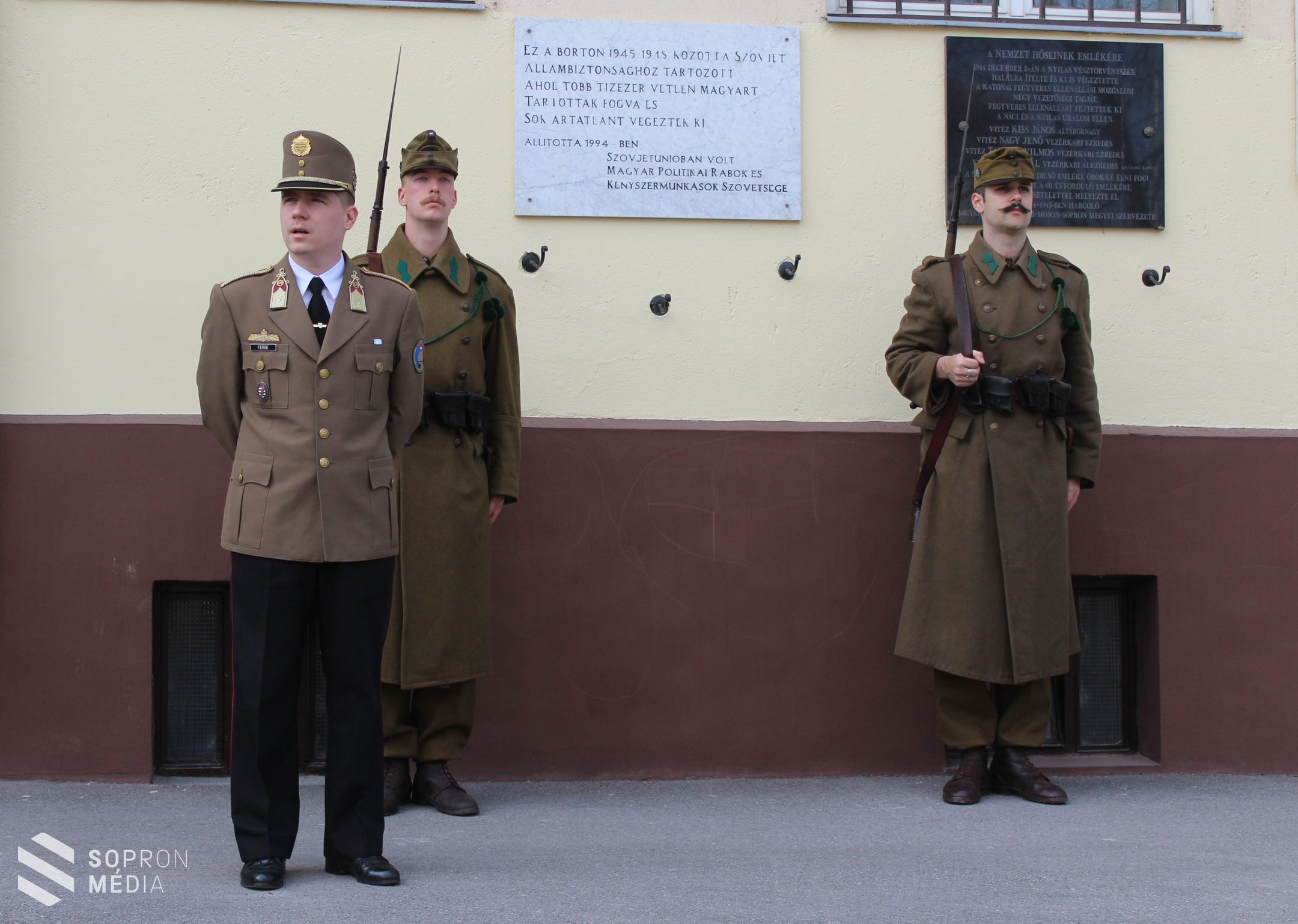 Vitéz Bakay Szilárd vezérezredesre emlékeztek Sopronkőhidán