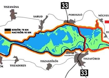 tisza tó térkép végleges